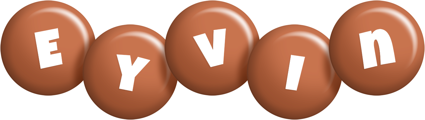 Eyvin candy-brown logo