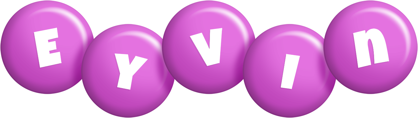 Eyvin candy-purple logo