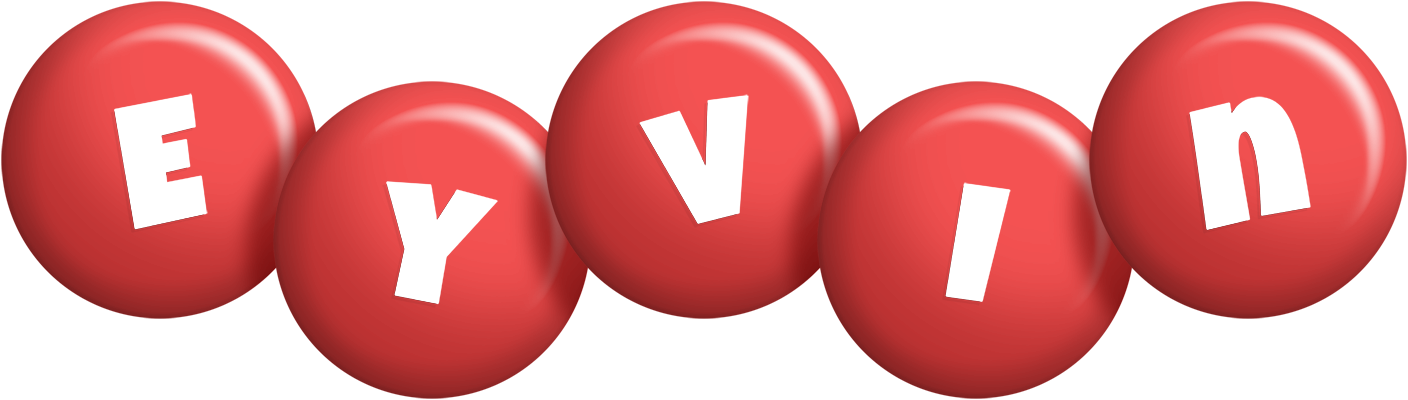 Eyvin candy-red logo
