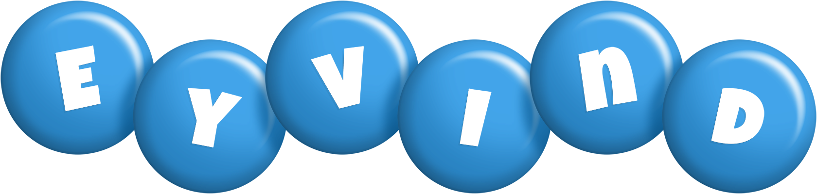 Eyvind candy-blue logo