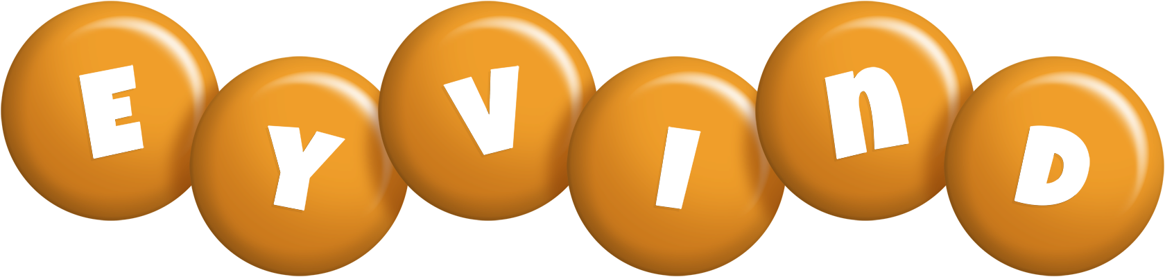 Eyvind candy-orange logo