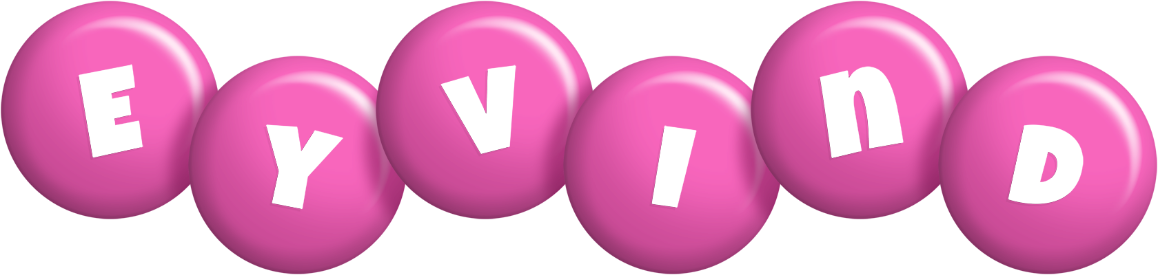 Eyvind candy-pink logo
