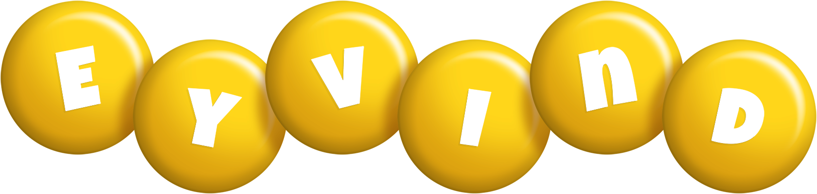 Eyvind candy-yellow logo