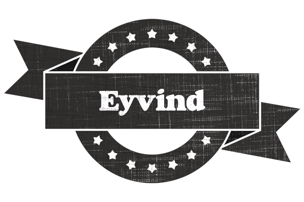 Eyvind grunge logo