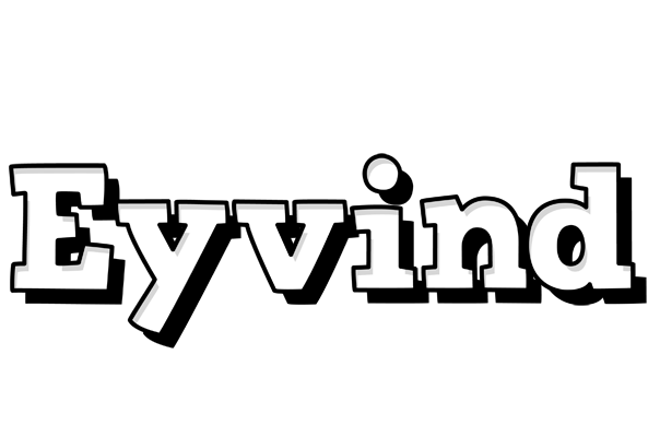Eyvind snowing logo