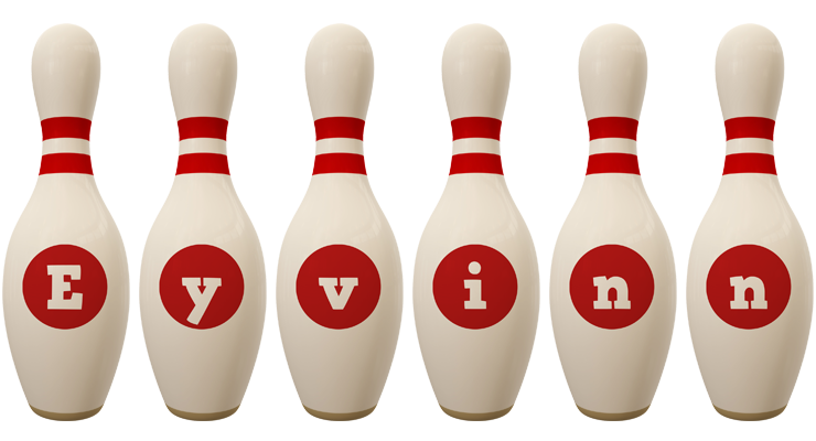 Eyvinn bowling-pin logo