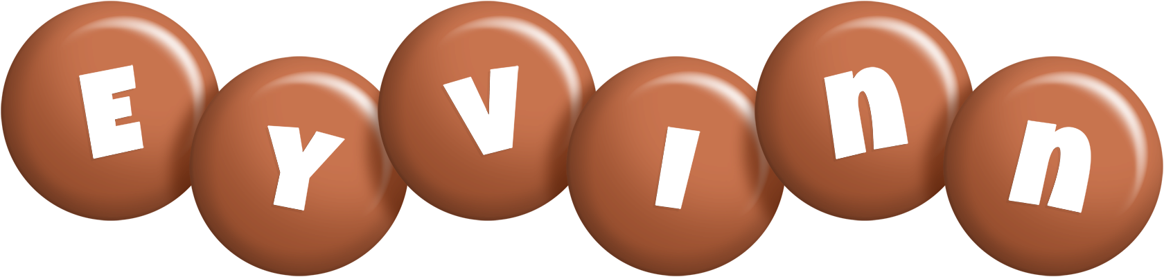 Eyvinn candy-brown logo