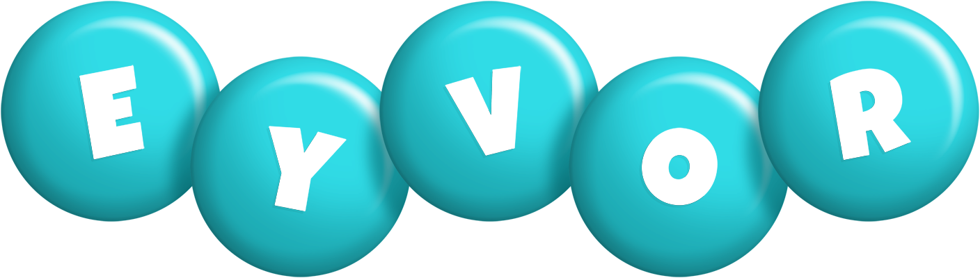 Eyvor candy-azur logo