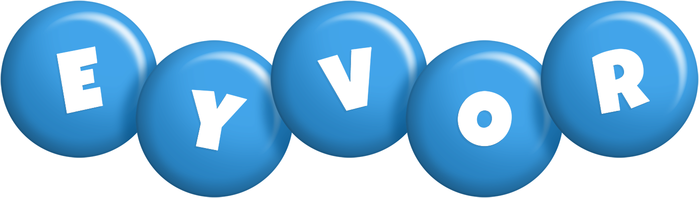 Eyvor candy-blue logo