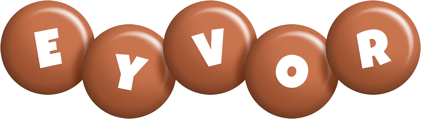 Eyvor candy-brown logo