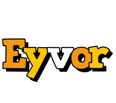 Eyvor cartoon logo