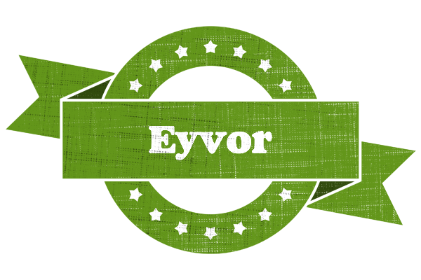 Eyvor natural logo