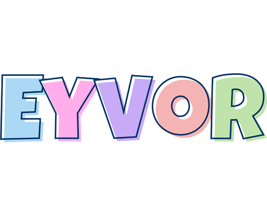 Eyvor pastel logo