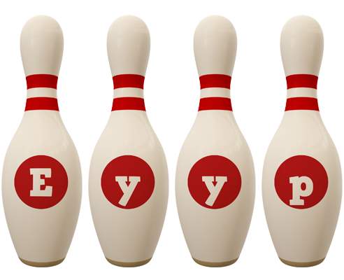 Eyyp bowling-pin logo