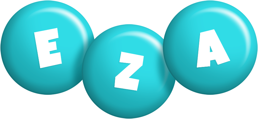 Eza candy-azur logo