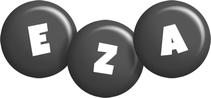 Eza candy-black logo