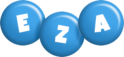 Eza candy-blue logo