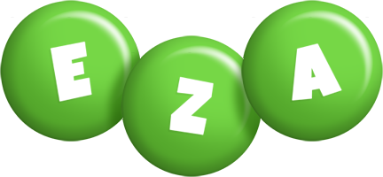 Eza candy-green logo