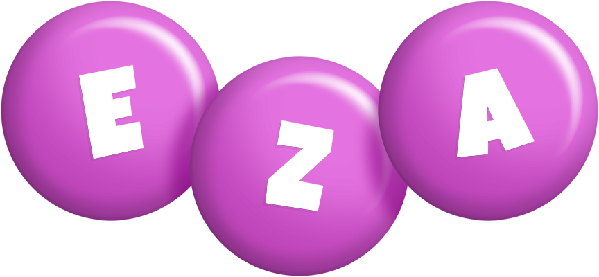 Eza candy-purple logo