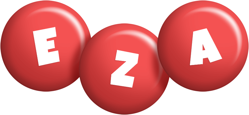 Eza candy-red logo