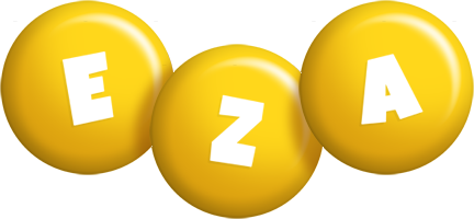 Eza candy-yellow logo