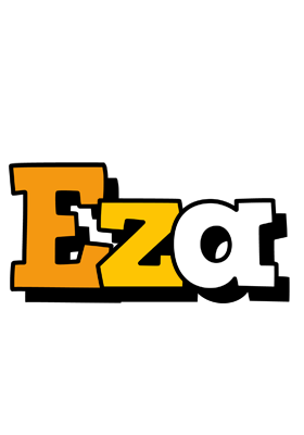 Eza cartoon logo