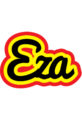 Eza flaming logo
