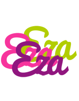 Eza flowers logo