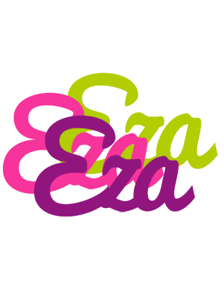 Eza flowers logo