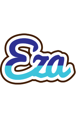 Eza raining logo