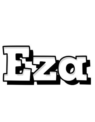 Eza snowing logo