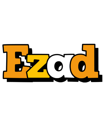 Ezad cartoon logo