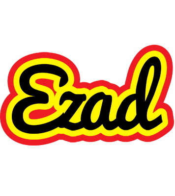 Ezad flaming logo