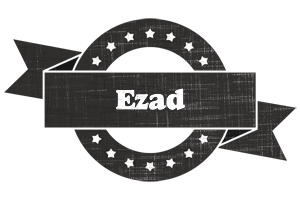 Ezad grunge logo