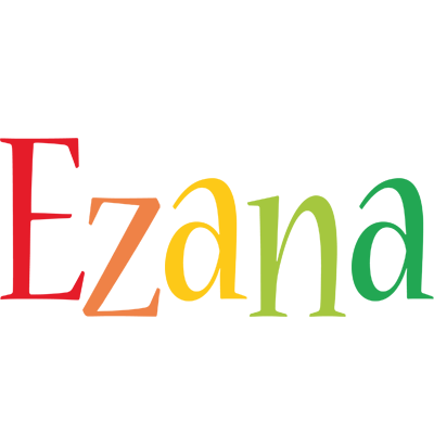 Ezana birthday logo