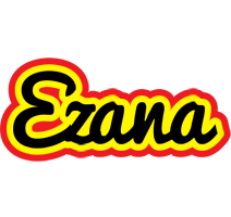 Ezana flaming logo