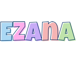 Ezana pastel logo