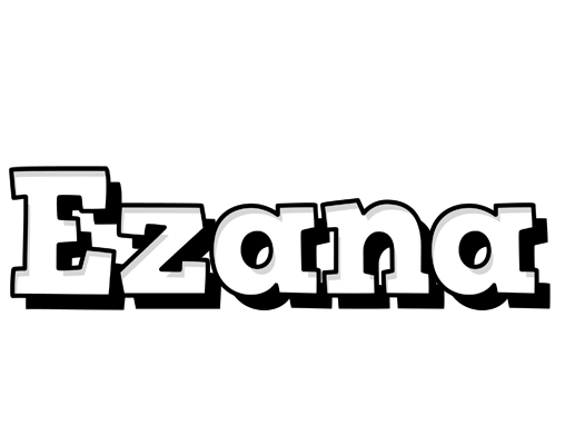 Ezana snowing logo