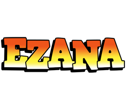 Ezana sunset logo