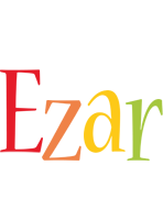 Ezar birthday logo