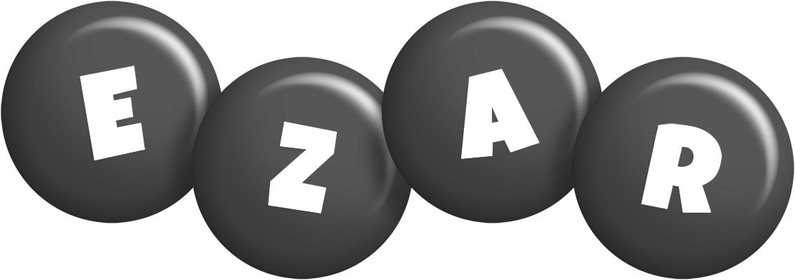 Ezar candy-black logo