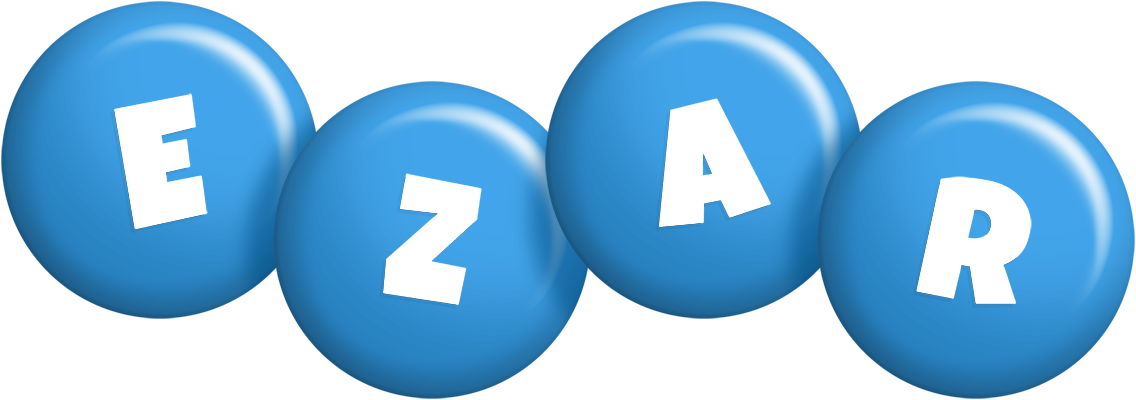 Ezar candy-blue logo
