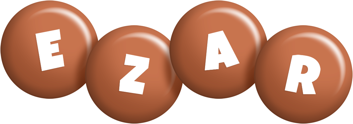 Ezar candy-brown logo