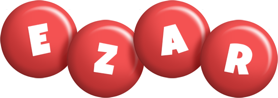 Ezar candy-red logo