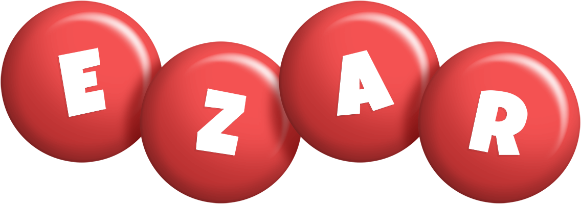 Ezar candy-red logo