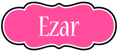 Ezar invitation logo