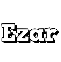 Ezar snowing logo