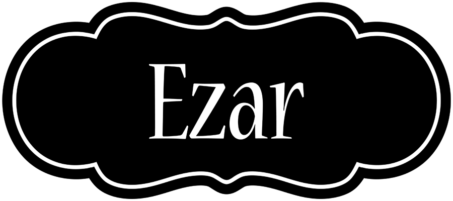 Ezar welcome logo