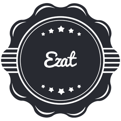 Ezat badge logo