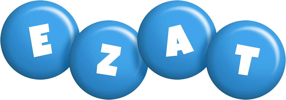 Ezat candy-blue logo